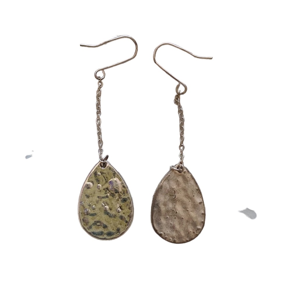 Sterling Silver Teardrop Earrings